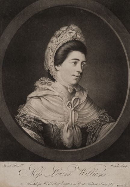 J. WILSON (*1735) after FARREL (18th), Portrait of