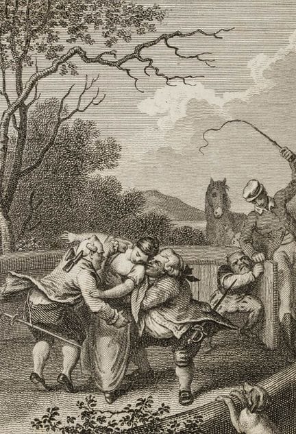 H. SCHMIDT (1780-1821), Illustrazione per la fiaba