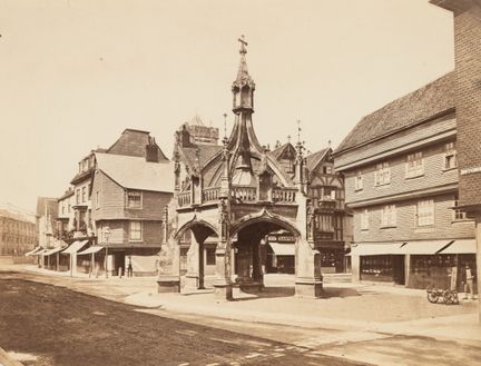 Sconosciuto (XIX), Poultry Cross a Salisbury, 1880
