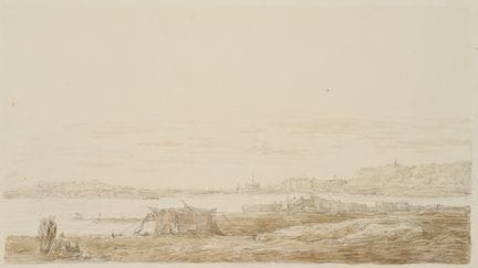 I. DUVIVIER (1758-1832), Il Cairo sulle rive del N