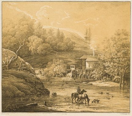 J. DORNER (*1775) da EKEMAN-ALLESSON (*1790), Una 