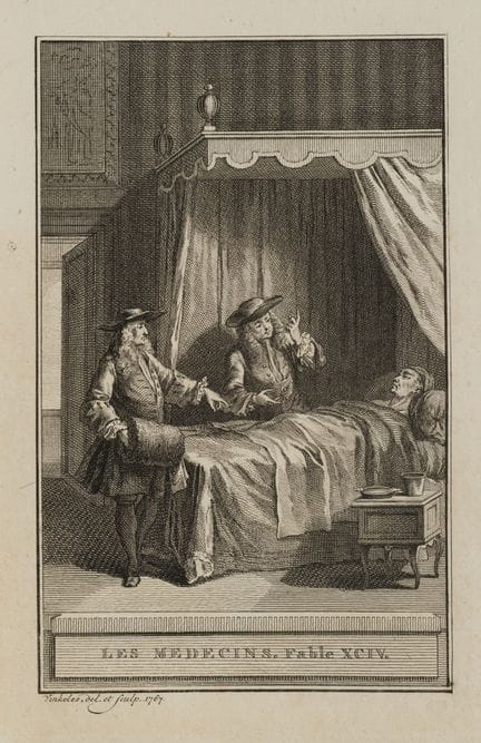 R. VINKELES (1741-1816), Doctors at the patient’s 