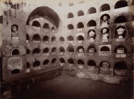 Sconosciuto (XIX), Colombario degli Imperatori, Ro