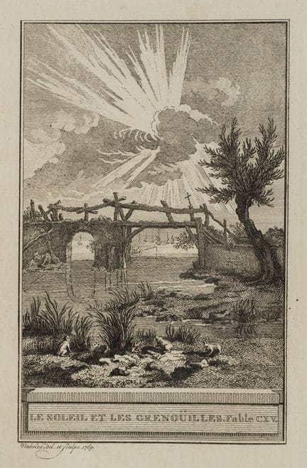 R. VINKELES (1741-1816), The Sun and the Frogs,  1