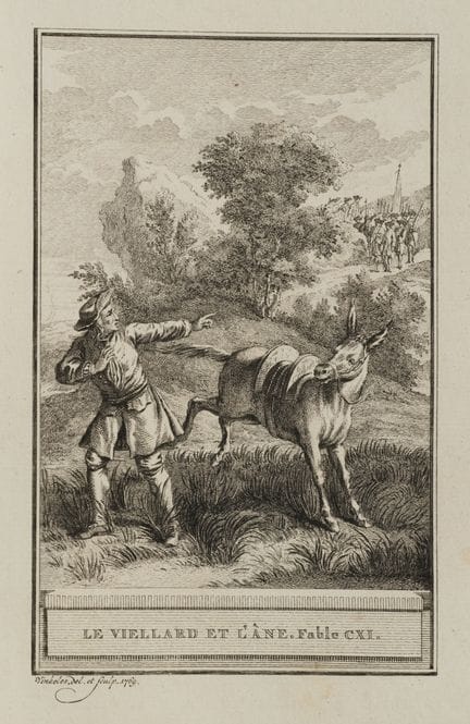R. VINKELES (1741-1816), The Old Man and the Donke
