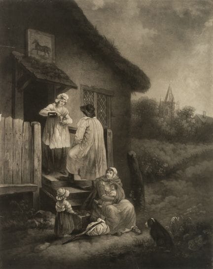 W. WARD (*1766) after MORLAND (*1762), The Dram, T