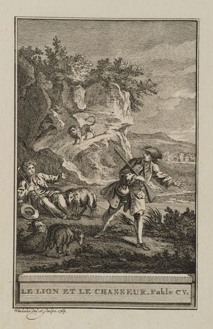 R. VINKELES (1741-1816), The Lion and the Hunter, 