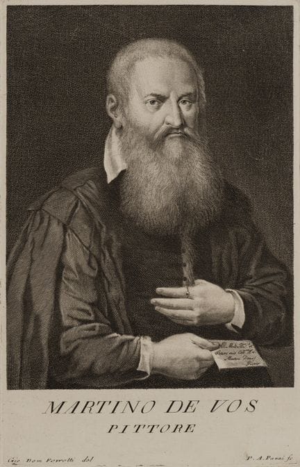 P. PAZZI (*1706) after FERRETTI (*1692), Portrait 