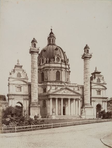 Anonimo (XIX secolo), Chiesa di San Carlo, Vienna,