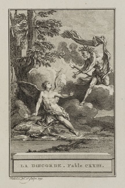 R. VINKELES (1741-1816), The Discord,  1770, Etchi