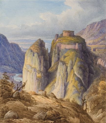 Anonimo (XIX secolo), Castello di Rheingrafenstein