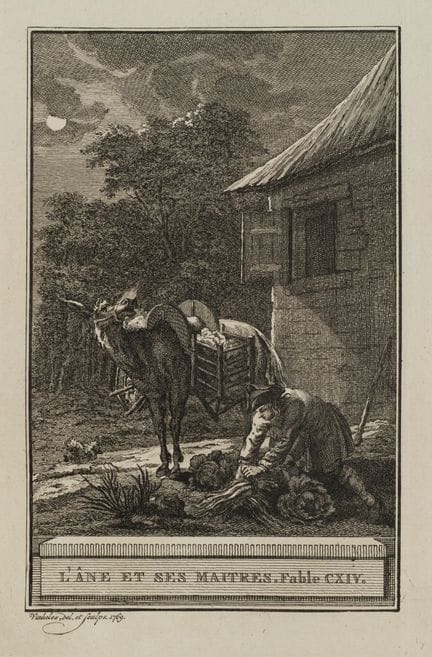 R. VINKELES (1741-1816), «El burro y sus amos», 17