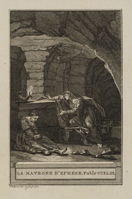 R. VINKELES (1741-1816), The Matron of Ephesus,  1
