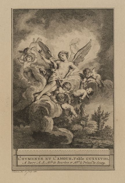 R. VINKELES (1741-1816), Hymenaios and Love,  1781