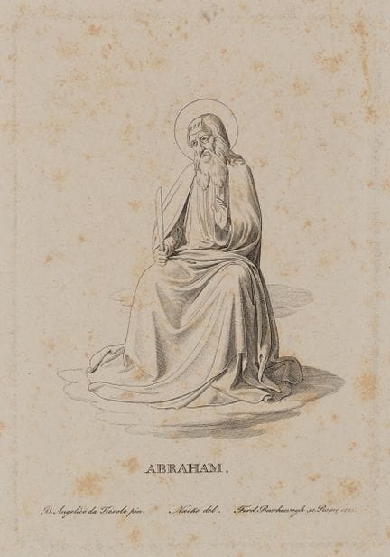 F. RUSCHEWEYH (*1785) dopo ANGELICO (*1395), Abram