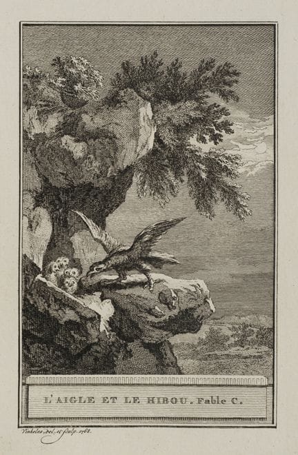R. VINKELES (1741-1816), Eagle and Owl's Nest,  17
