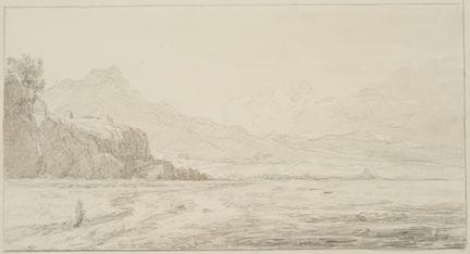 I. DUVIVIER (1758-1832), La costa nei pressi di Pl