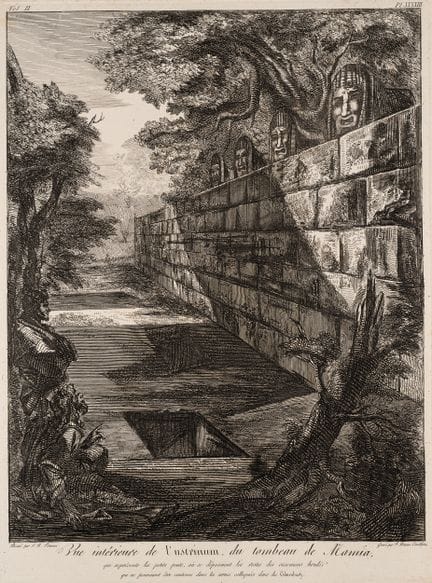 F. PIRANESI (*1758) da PIRANESI (*1720), Presso la
