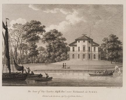 W. WATTS (1752-1851), Country house near Richmond 