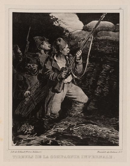 N. CHARLET (1792-1845), Cecchini della “Compagnia 