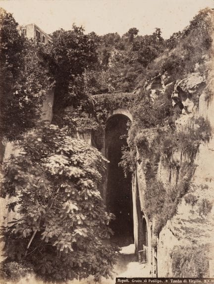 R. RIVE (1817-1868), Ingresso alla Grotta di Posil