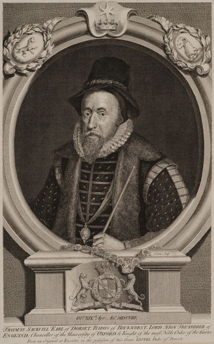 G. VERTUE (1684-1756), Portrait of Thomas Sackvill