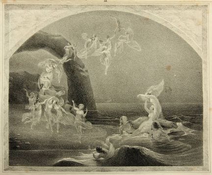 Anonimo (XIX secolo), Danza erotica degli elfi, 18