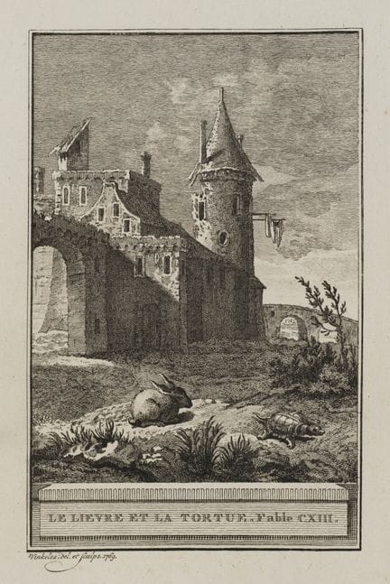 R. VINKELES (1741-1816), The Hare and the Tortoise