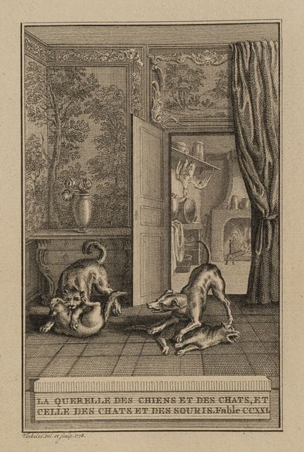 R. VINKELES (1741-1816), A row between the dogs an