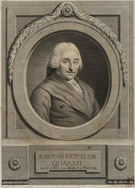 J. BAUSE (*1738), según GRAFF (*1736), Retrato de 