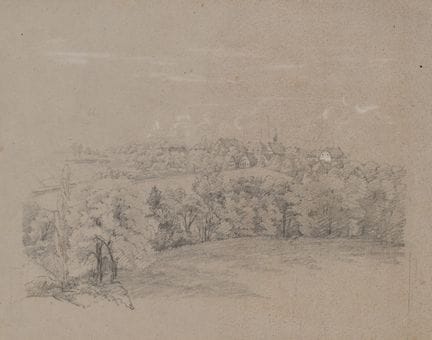 Anonimo (XIX secolo), Un villaggio nella regione d