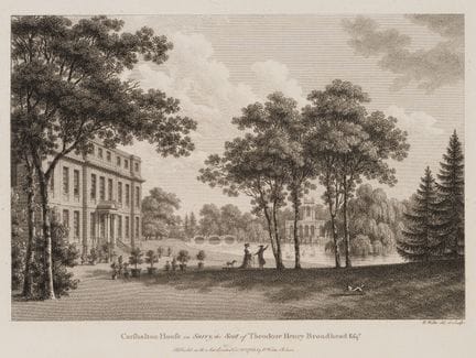 W. WATTS (1752-1851), Carshalton House in Surrey, 