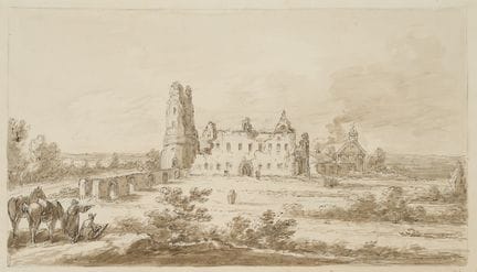 I. DUVIVIER (1758-1832), Castello di Mehun-sur-Yèv
