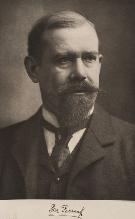 L. GRILLICH (1856-1926), Ritratto di Richard Palta
