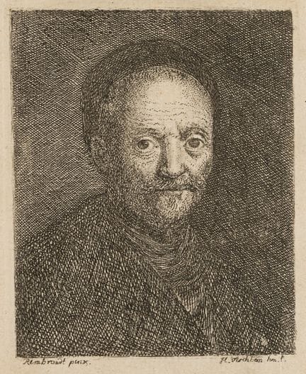 J. TISCHBEIN (*1742) after REMBRANDT (*1606), Port