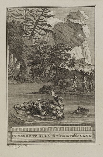 R. VINKELES (1741-1816), The torrent and the river