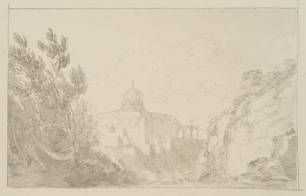 I. DUVIVIER (1758-1832), La Cupola della Roccia a 
