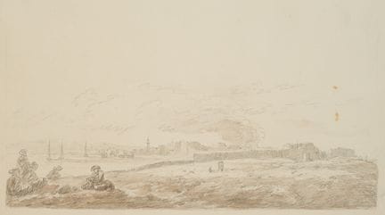 I. DUVIVIER (1758-1832), Suez e il Mar Rosso, dise