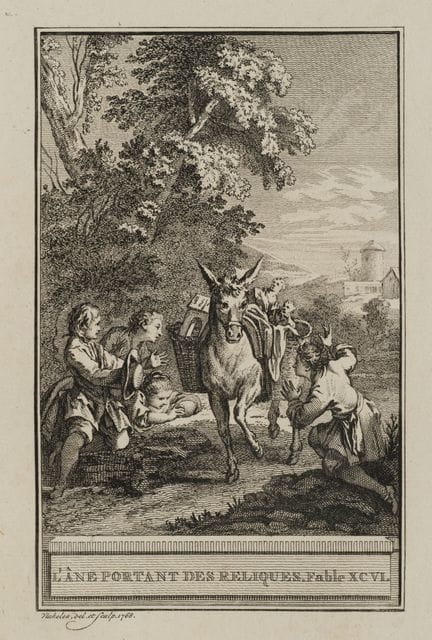 R. VINKELES (1741-1816), The Donkey with the Relic