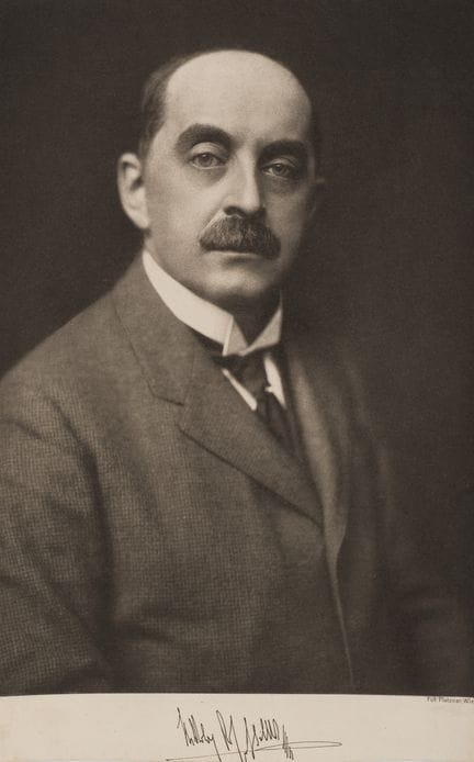 C. PIETZNER (20°), Ritratto di uomo, Fotoincisione