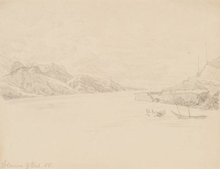 Sconosciuto (XIX), Clarens, Montreux, Baye de Mont
