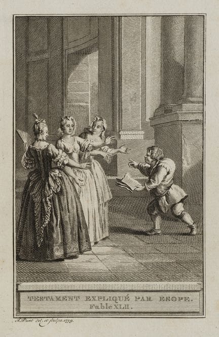 J. PUNT (1711-1779), «El testamento», explicado po