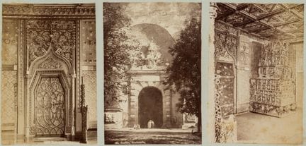 F. WÜRTHLE (1820-1902), Dettagli della fortezza di