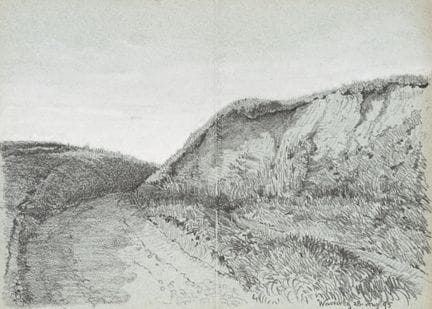 A. KAPFHAMMER (*1867), Dunas cerca de Wasserburg, 