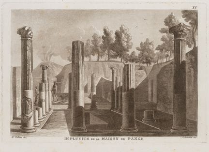 L. CARACCIOLO (*1761) da WILKINS (*1767), Impluviu