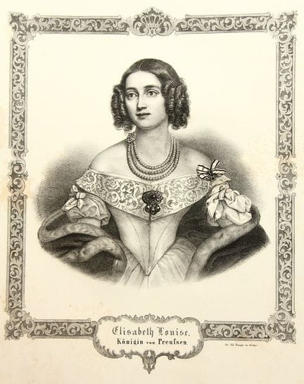 Anonimo (XIX secolo), Elisabetta Ludovica di Bavie