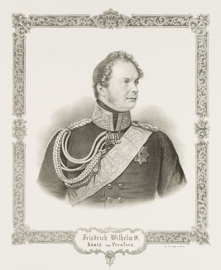 Sconosciuto (XIX), Federico Guglielmo IV, Litograf