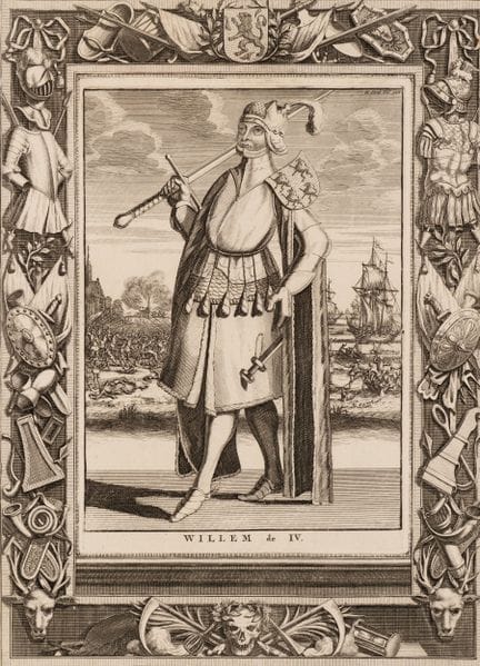 Anonimo (XVIII secolo), Guglielmo IV in armatura, 
