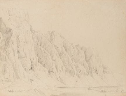 Sconosciuto (XIX), Paesaggio presso Rothenfels, 18