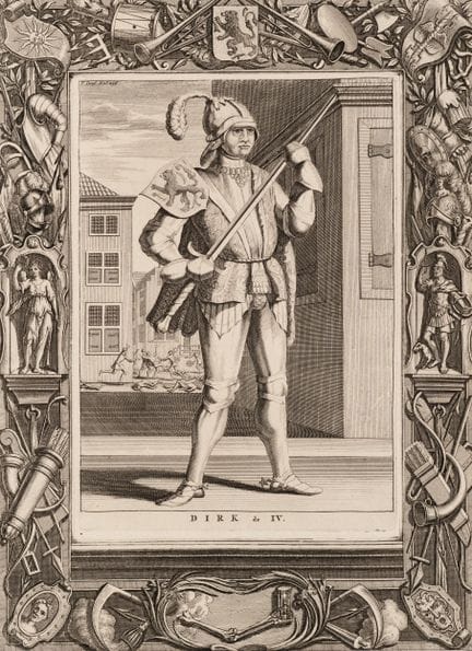 Sconosciuto (XVIII), Dirk IV, conte d'Olanda, 1725